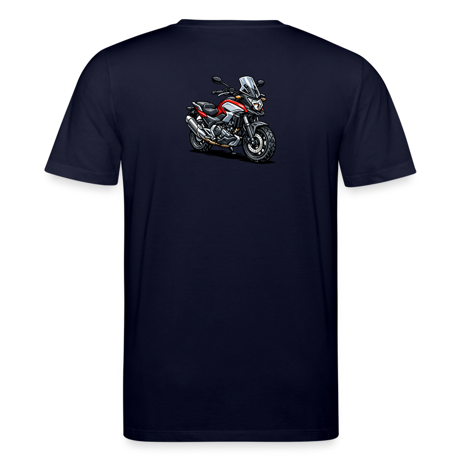 Honda nc 700 [T-Shirt] - Caricature - Back Print