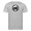 Suzuki gsx-r 600 [T-shirt] - Badge grunge - Stampa sul retro