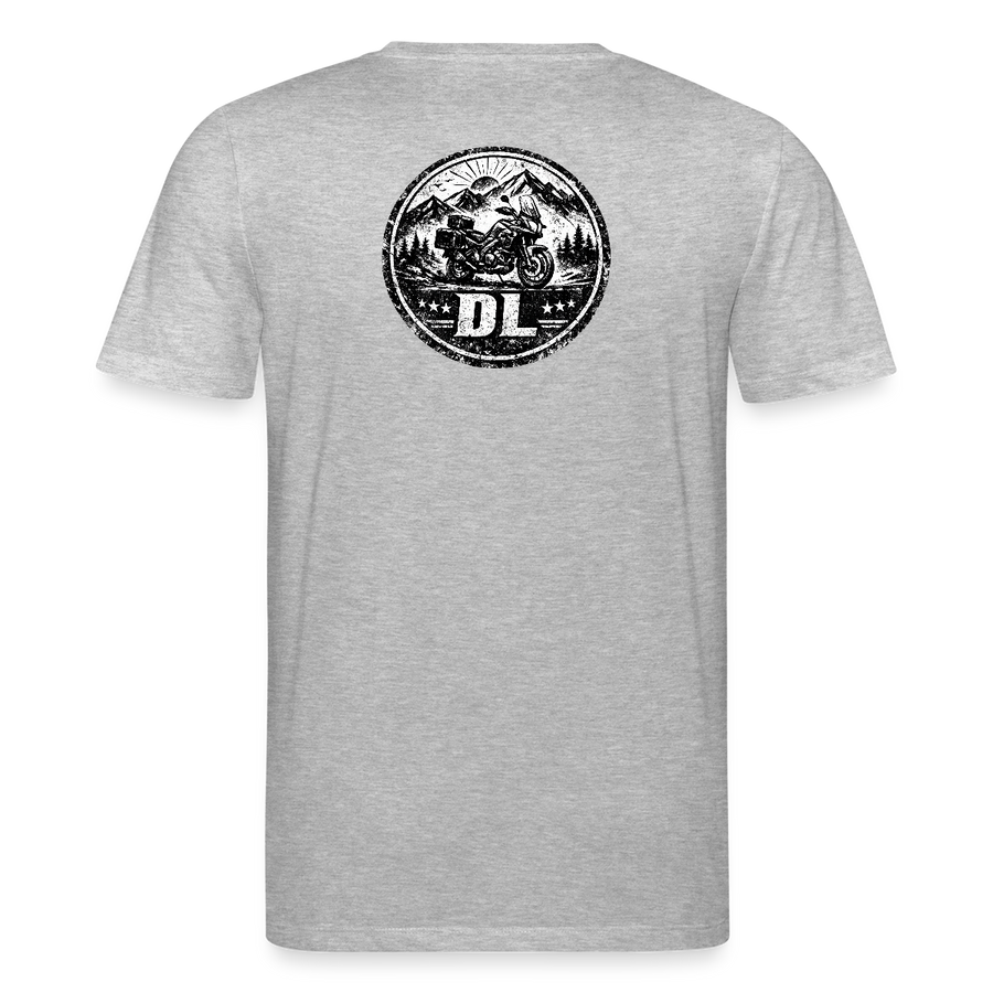 Suzuki dl 800 [T-shirt] - Stemma grunge - Stampa sul retro