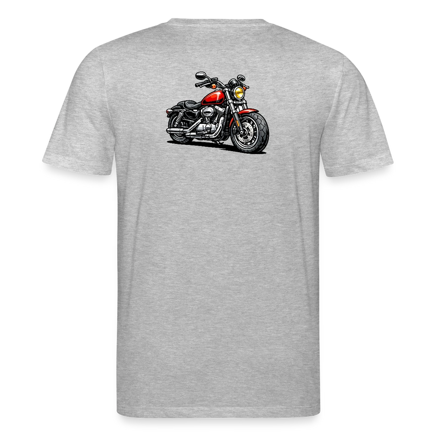 Harley davidson sportster [t-shirt] - cartoon - back print