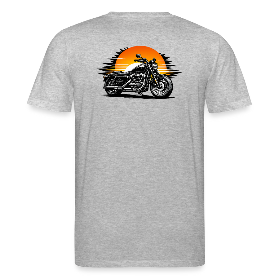 Harley davidson sportster [T-Shirt] - Sunset Split - Back Print
