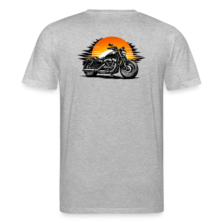 Harley davidson sportster [T-Shirt] - Sunset Split - Back Print