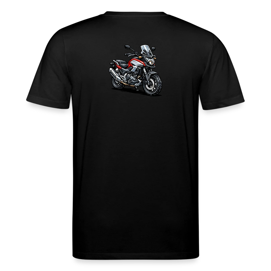 Honda nc 700 [T-Shirt] - Caricature - Back Print