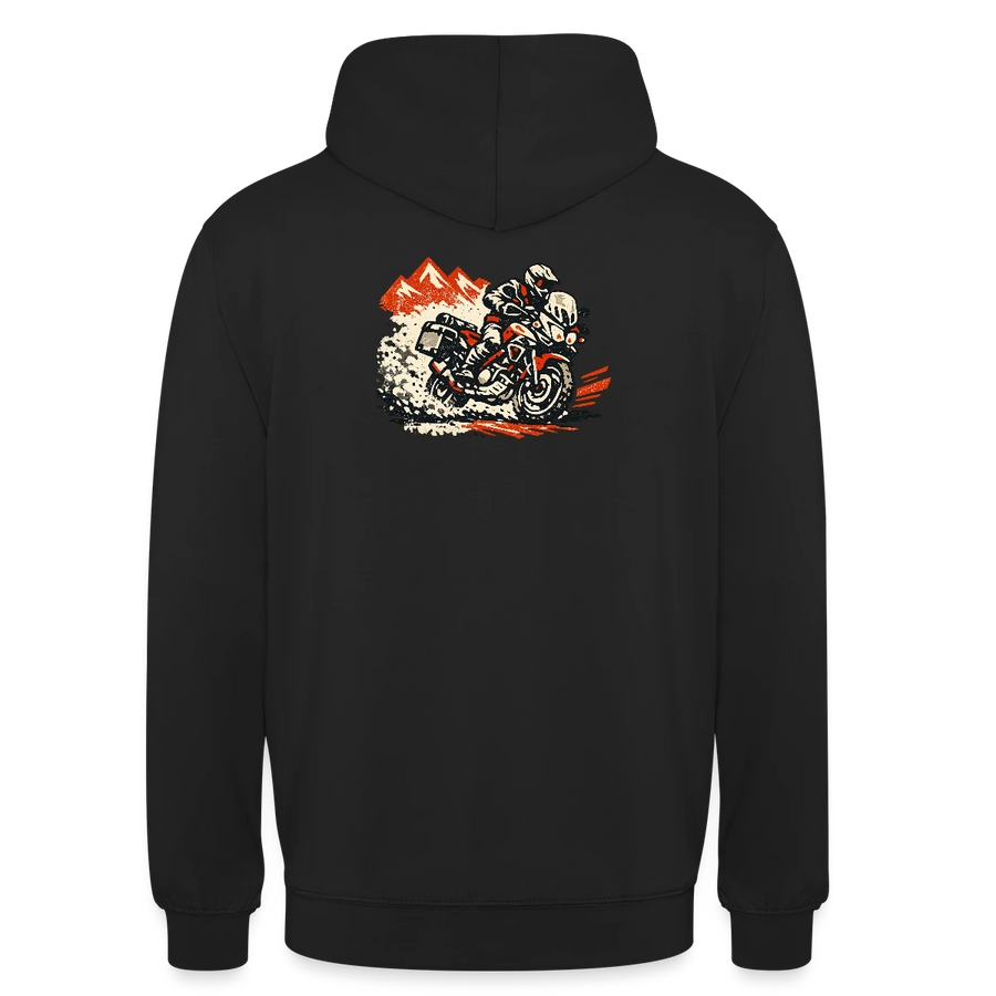 Suzuki dl 800 [Hoodie] - Retro Rallye - Rücken Print