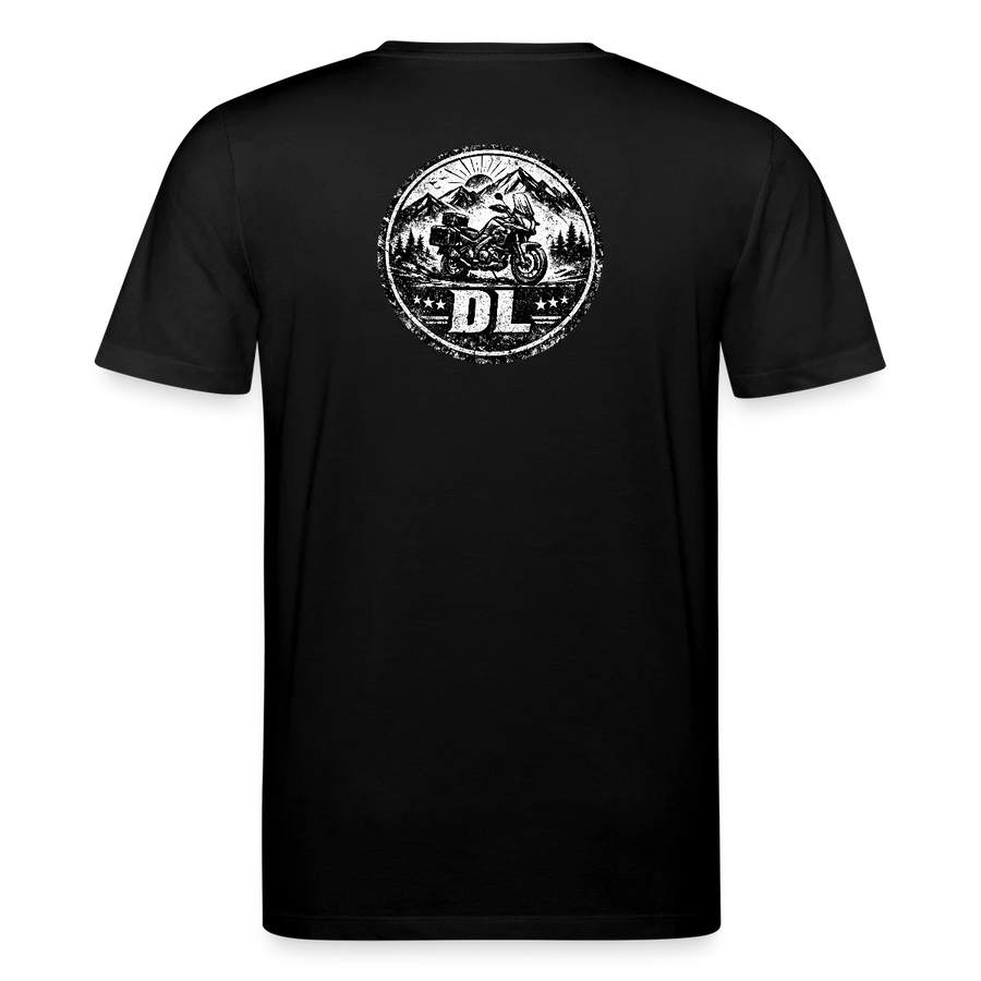 Suzuki dl 800 [T-shirt] - Stemma grunge - Stampa sul retro