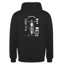 Harley davidson sportster [Hoodie] - Top-Down Tech - Back Print