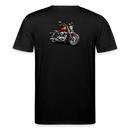 Harley davidson sportster [t-shirt] - cartoon - back print