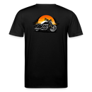 Harley davidson sportster [T-Shirt] - Sunset Split - Back Print
