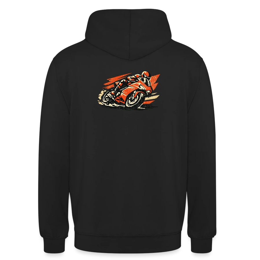 Ducati supersport [Hoodie] - Retro Rallye - back print