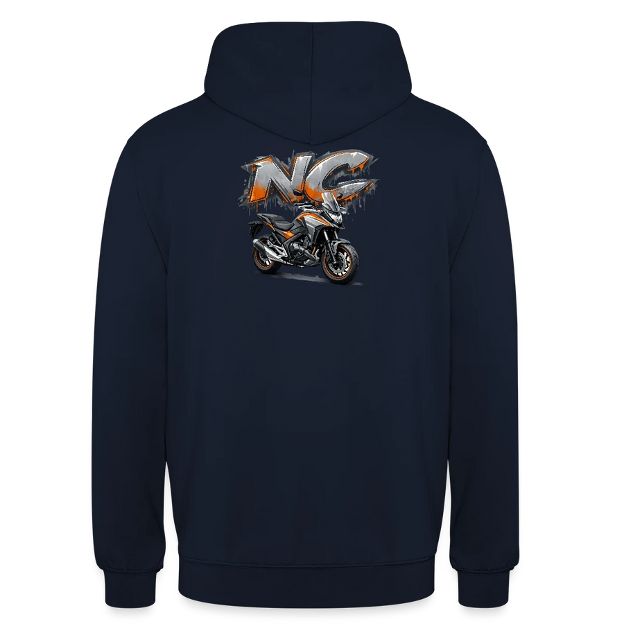 Honda nc 700 [Hoodie] - Graffiti Float - Back Print