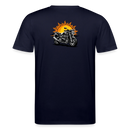 Suzuki gsf 650 [T-shirt] - Sunset Split - Stampa sul retro