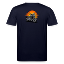Honda nc 700 [T-Shirt] - Sunset Split - Rücken Print