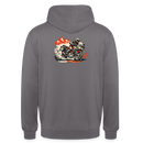 Suzuki dl 800 [Hoodie] - Retro Rallye - Rücken Print