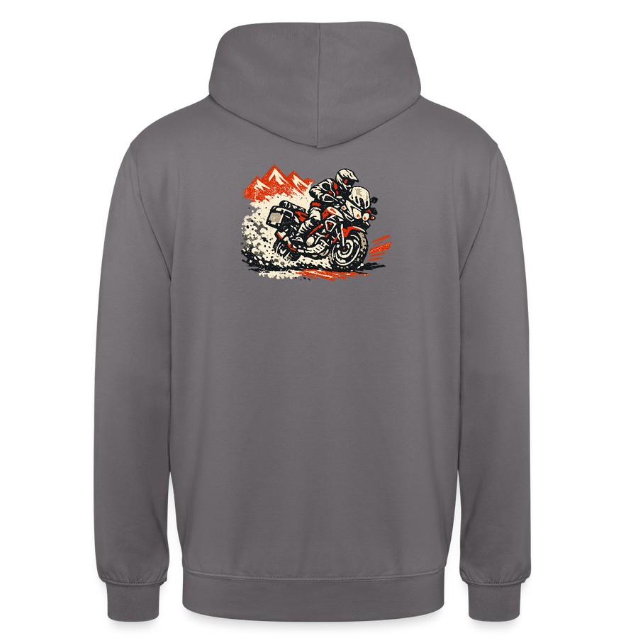 Suzuki dl 800 [Hoodie] - Retro Rallye - Rücken Print