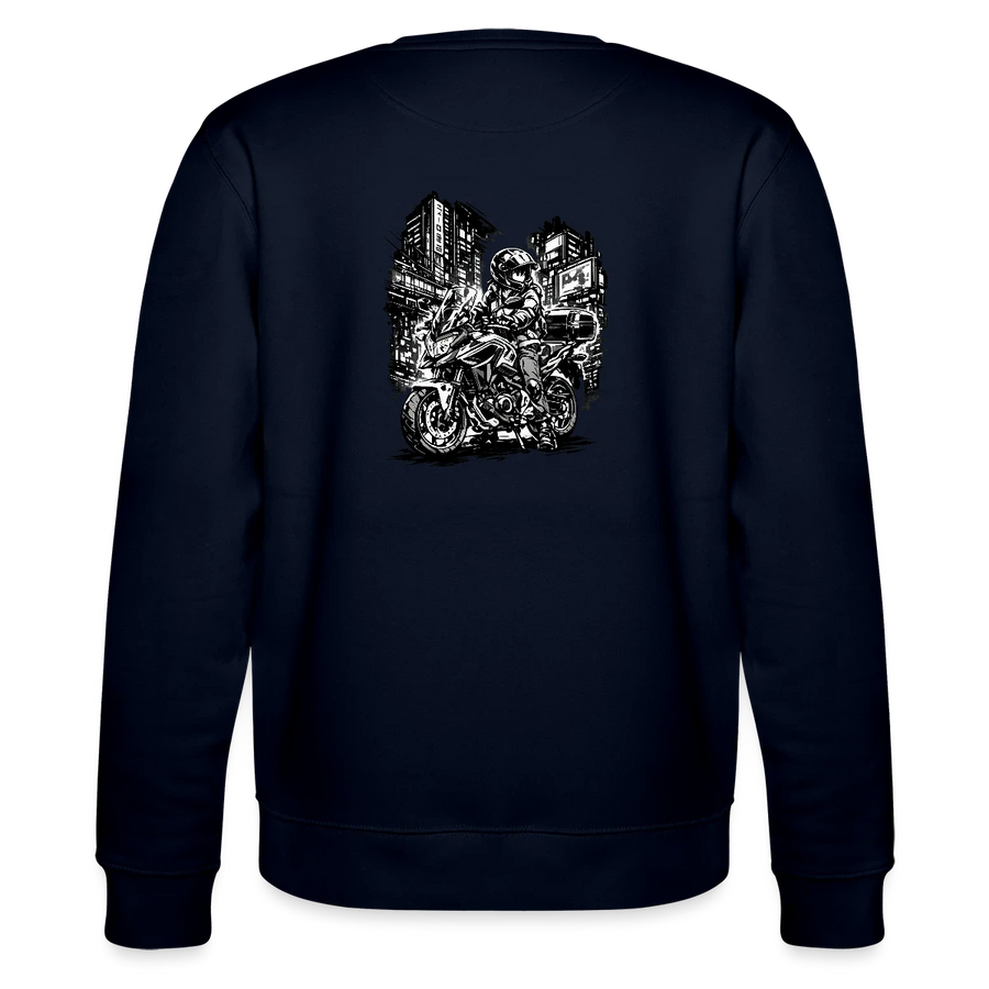 Honda nc 700 [Sweatshirt] - Manga Neon City - Rücken Print