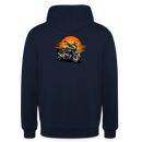 Honda nc 700 [Hoodie] - Sunset Split - Impression au dos
