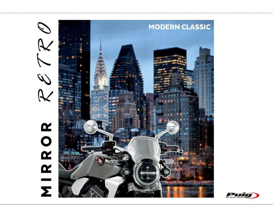 KTM 890 DUKE R [2025] – Specchietto retrovisore retrò – Nero