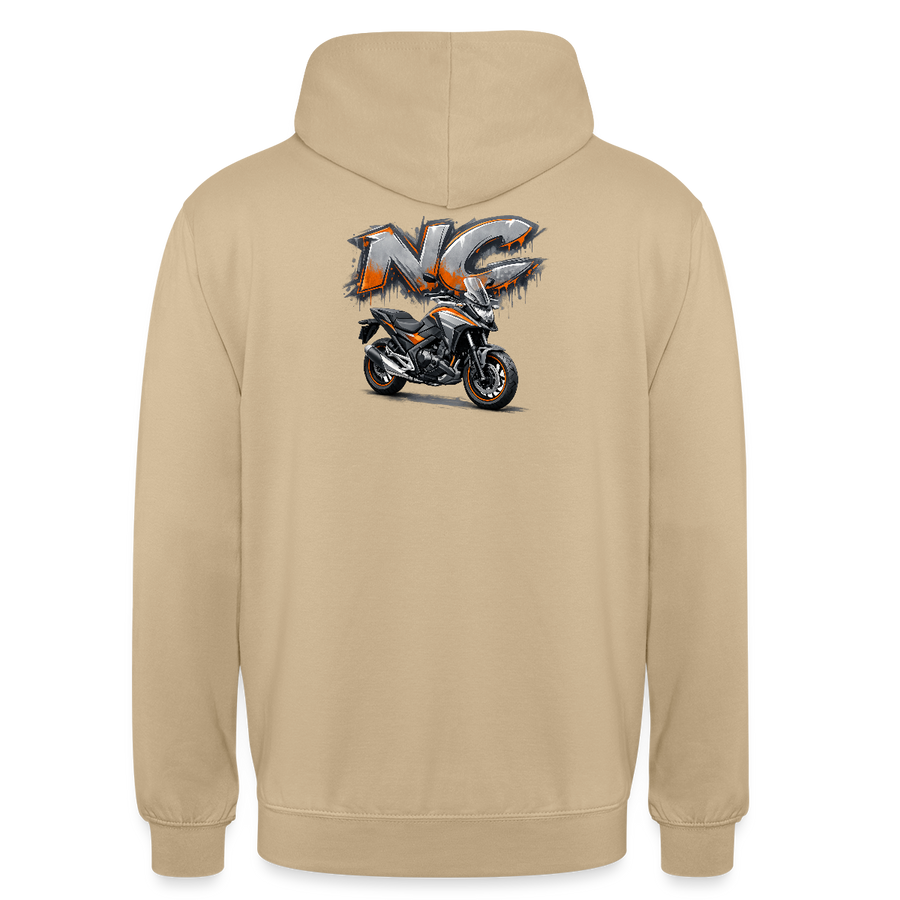 Honda nc 700 [Hoodie] - Graffiti Float - Back Print