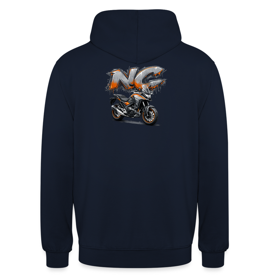 Honda nc 700 [Hoodie] - Graffiti Float - Back Print
