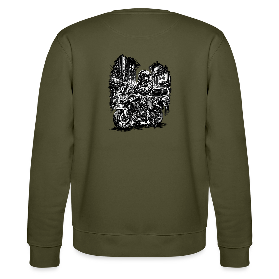 Honda nc 700 [Sweatshirt] - Manga Neon City - Rücken Print