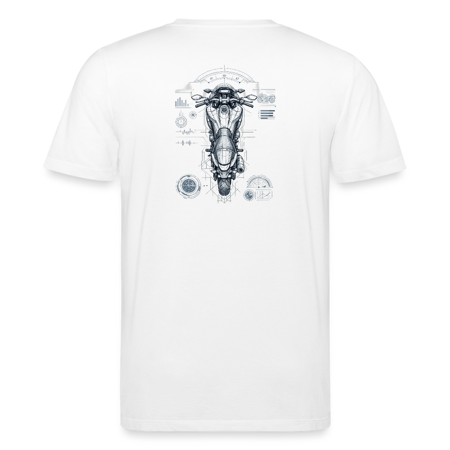 Honda nc 700 [T-Shirt] - Top-Down Tech - Back Print