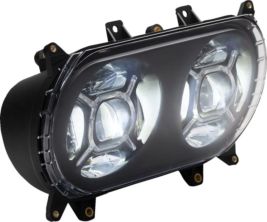 harley davidson fltruse [CUSTOM DYNAMICS] – Phare LED Double-X