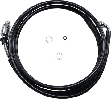 harley davidson fltr [DRAG SPECIALTIES] - Conduite d'embrayage hydraulique inox