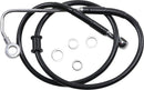 harley davidson flstc [DRAG SPECIALTIES] – Verlängerte Edelstahl-Bremsleitung-1