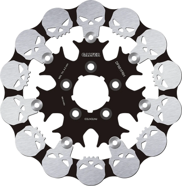 Harley-Davidson Fld 1690 Dyna Switchback [2015-2016] - Skull Bremsscheibe – Bild 2