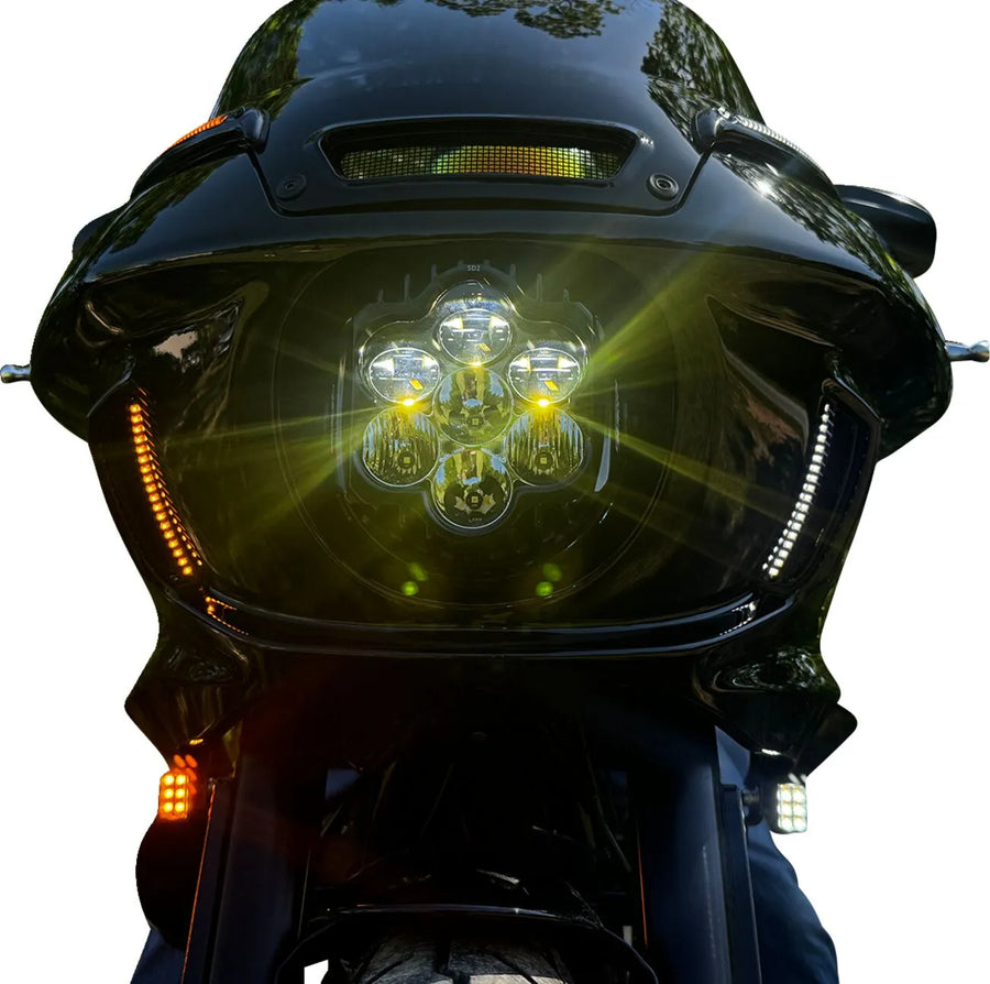 harley davidson fxlrst [CUSTOM DYNAMICS] – Einsatz für Verkleidungsbelüftung