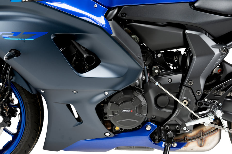 YAMAHA YZF-R7 [2025] – Motorschutzhauben Track für Championship – Schwarz