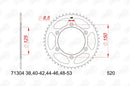 Ktm 790 DUKE ABS [2018-2026] - Kettenkit 520 XSR4 - 16/41-116 - Standard Kettenrad Stahl