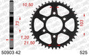 Ducati Multistrada V4 Rally [2023-2025] - Kettenkit 525 XHR4 - 16/42-124 - Standard Kettenrad Stahl