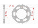KTM 890 Adventure L [2022] - Kettenkit 520 XSR4 - 16/45-118 - Standard Kettenrad Stahl
