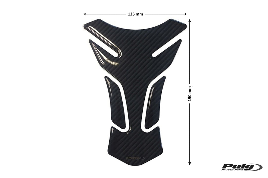 KTM RC 390 [2025] – Drei Tankprotektor – Carbon look