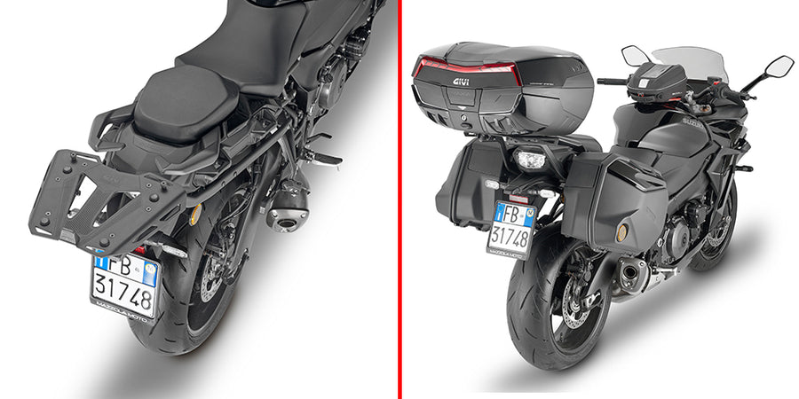Suzuki GSX S 1000 GT [GIVI] - Topcase Träger für MONOKEY® oder MONOLOCK® Koffer zu montieren mit der MONOKEY® Platte M5