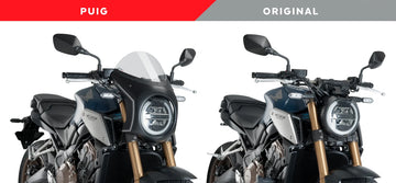 HONDA CB 650 R NEO SPORTS CAFE [2023] – Cupolino retro carena – Trasparente - 0