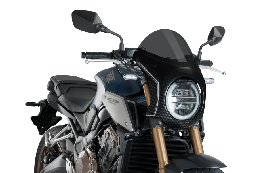 HONDA CB 650 R NEO SPORTS CAFE [2023] – Retro windshield – Tinted