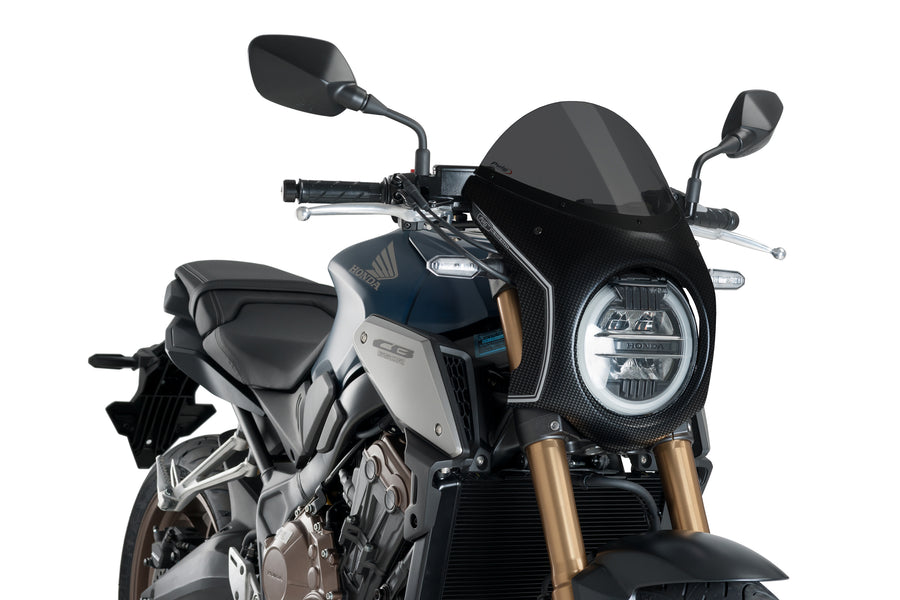 HONDA CB 650 R NEO SPORTS CAFE [2023] – Retro windshield – Tinted