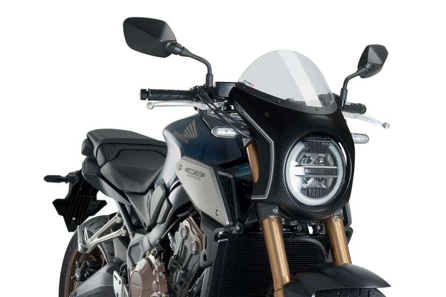 HONDA CB 650 R NEO SPORTS CAFE [2023] – Retro windshield – Tinted
