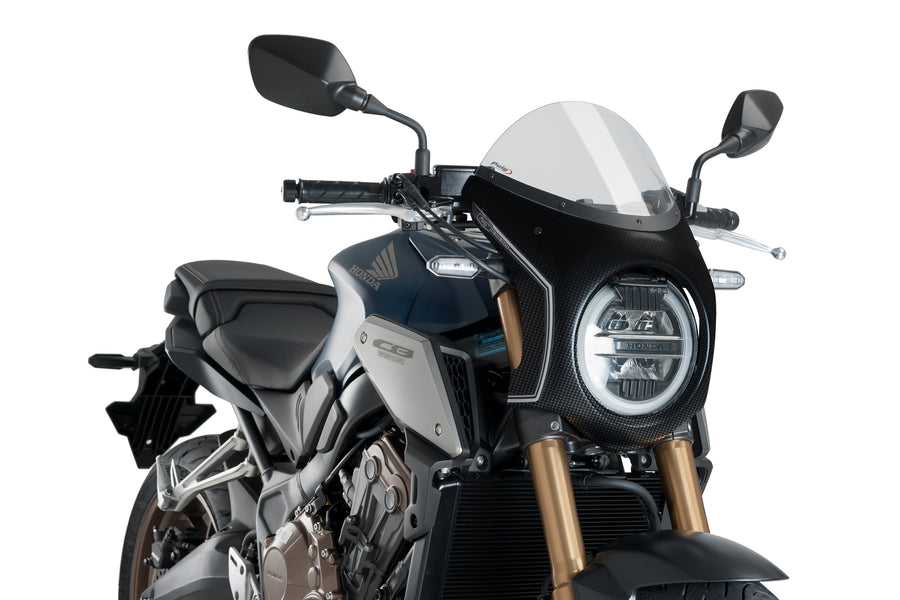 HONDA CB 650 R NEO SPORTS CAFE [2023] – Retro windshield – Tinted
