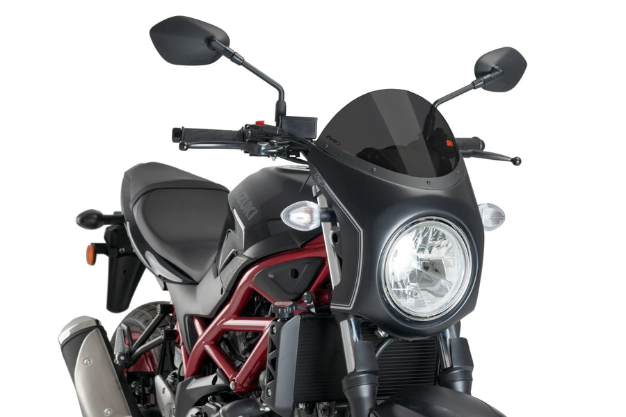 SUZUKI SV 650 [2025] – Bulle Rétro Carénage – Noir
