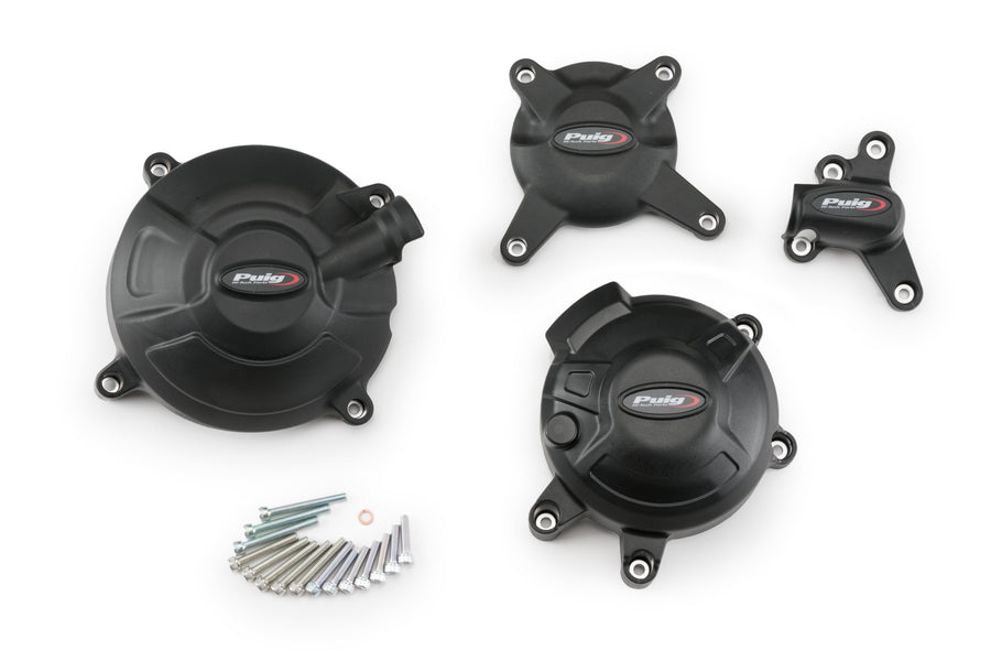 YAMAHA TRACER 9 Y-AMT [2025] – Protections moteur – Noir