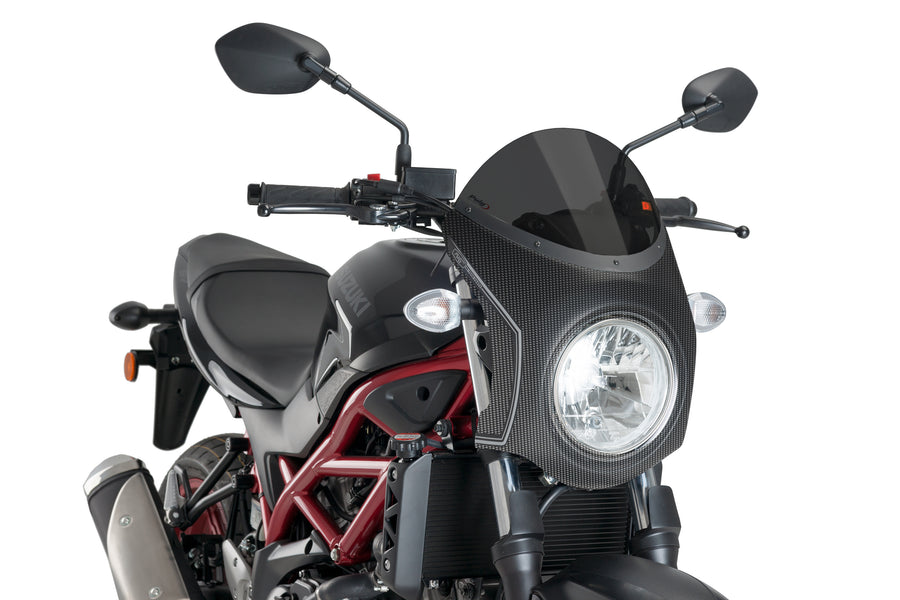 SUZUKI SV 650 [2025] – Bulle Rétro Carénage – Noir