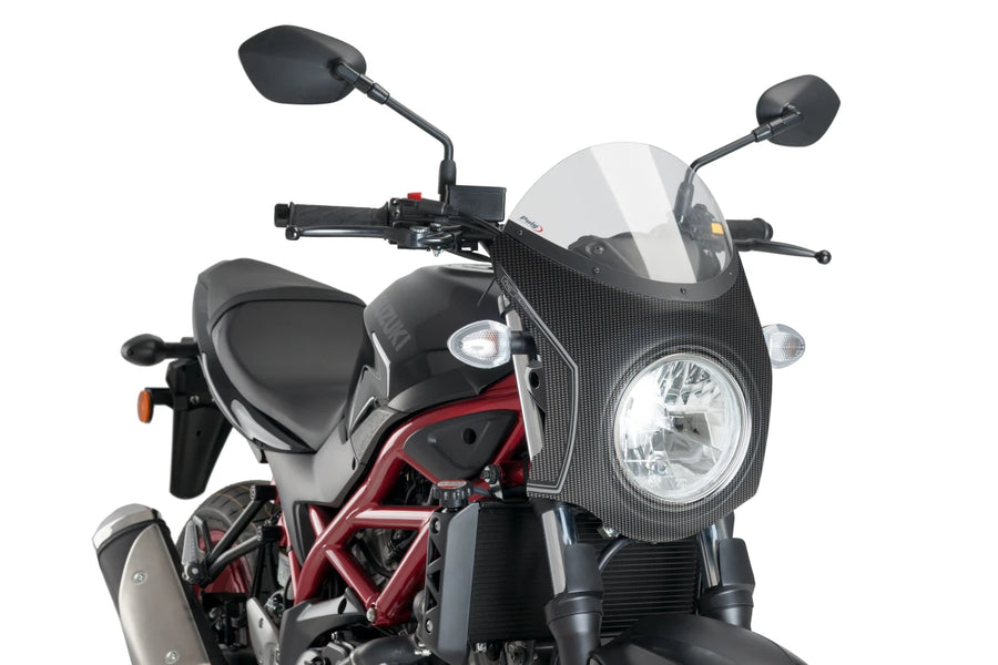 SUZUKI SV 650 [2025] – Retro-Verkleidungscheibe – Transparent