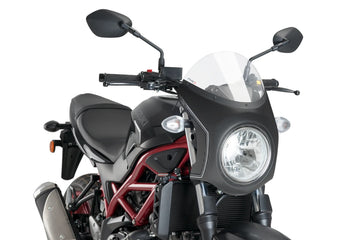 SUZUKI SV 650 [2025] – Bulle de carénage rétro – Transparent