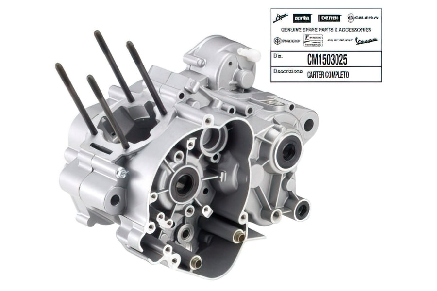 Aprilia RX 50 2T D50B1 [2006–] - Engine casing with gaskets