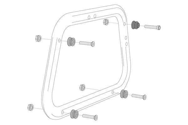 [SW-MOTECH] – Adapterkit für EVO Seitenträger