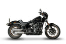 harley-davidson street bob [ZARD] – Overlapped Slip-Ons Schalldämpfer für HD-SOFTAIL M8-2
