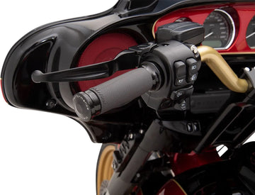 harley davidson sportster s rh 1250 s [PERFORMANCE MACHINE (PM)] - Contour Renthal Wrapped Grips - 0